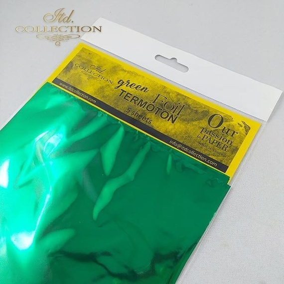 Folia do transferu Termoton * zielona