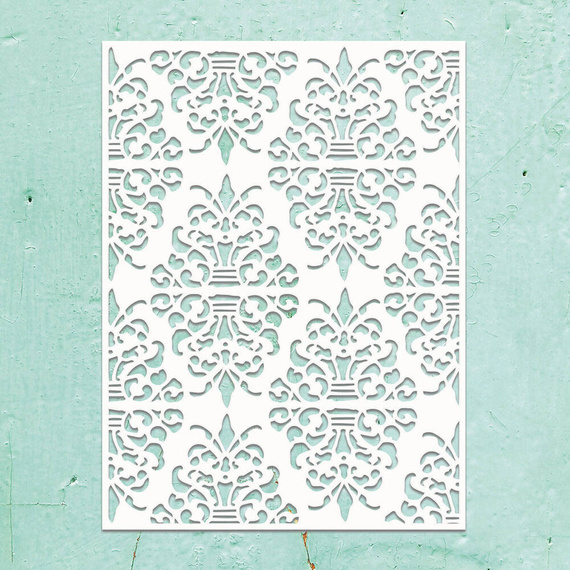 Maska / szablon - Mintay Kreativa - Damask