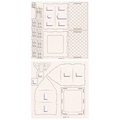 Tekturka - Tiny Family house 3D - Mikro Domek rodzinny 3D (do boxa 10cm)