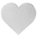 Baza serce - białe 14x14 - Rzeczy z papieru