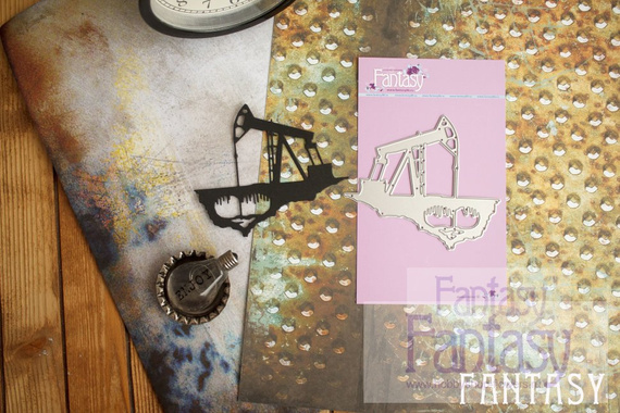 Wykrojnik - Fantasy Dies - Platforma wiertnicza