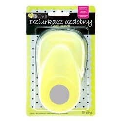 Dziurkacz ozdobny 5cm - Koło 2 - DpCraft