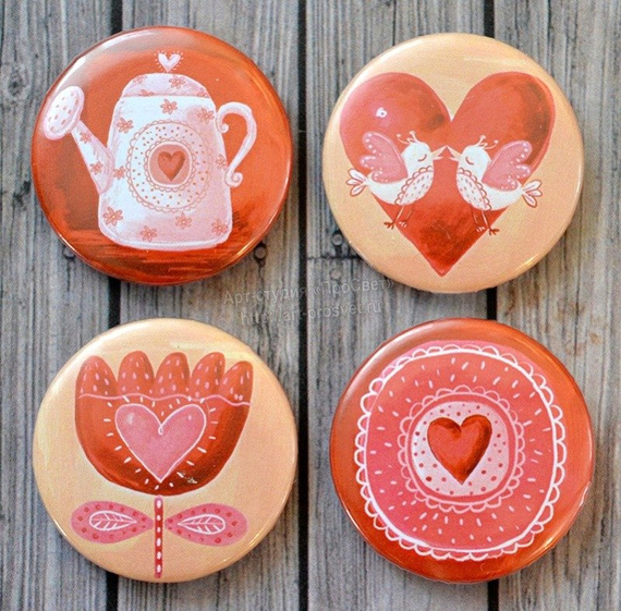 Buttony - Hearty Love 32mm