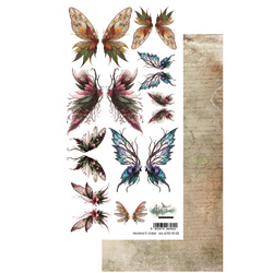 Papier do scrapbookingu 15x30 -  Alchemy of Art - The Legends of the Dragons