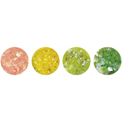 Brokat sypki gruby - 4 kolory - miks 3