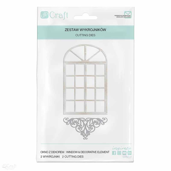 Wykrojnik - DPCraft - Okno z dekorem