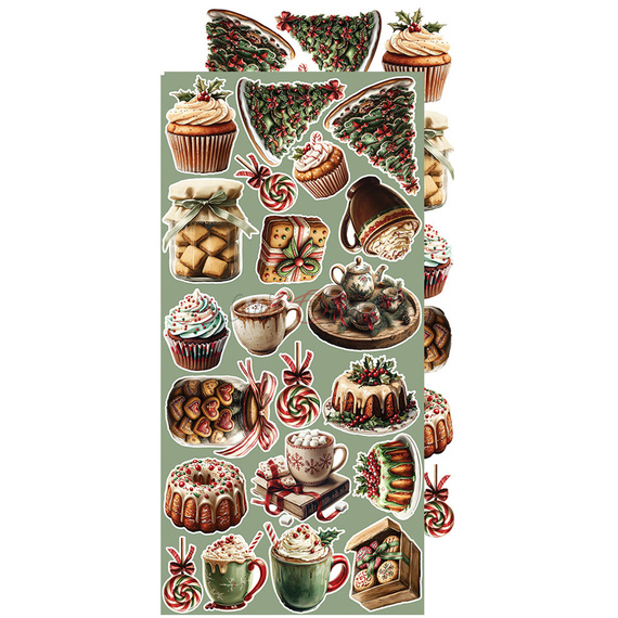 Zestaw dodatków do scrapbookingu - Craft o'clock - Oh Christmas Night - Christmas