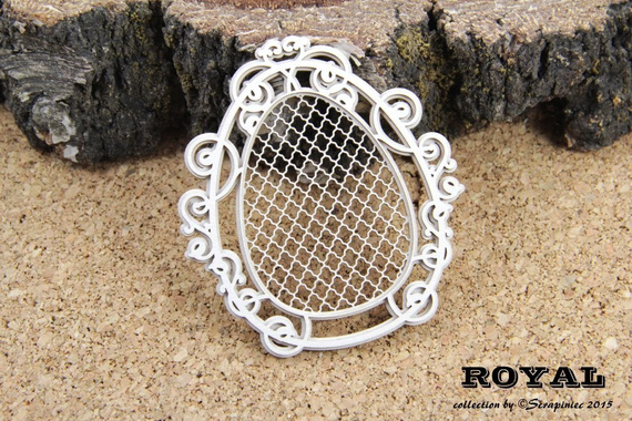 Tekturka Royal Easter - Jajo 01 / Wielkanoc 01 SC