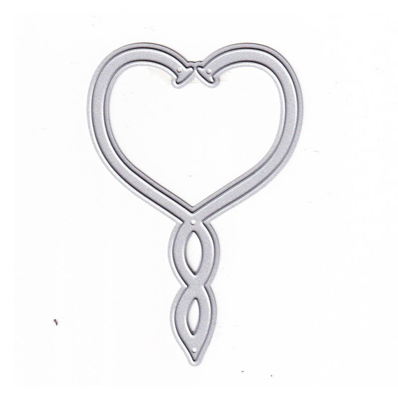 Wykrojnik - Toppers Dixi - MD0015 serce