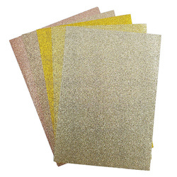 Papier brokatowy A4 mix złoty 210g - 5szt