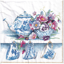 Serwetka 33x33cm - Fine Bone China imbryk filiżanki