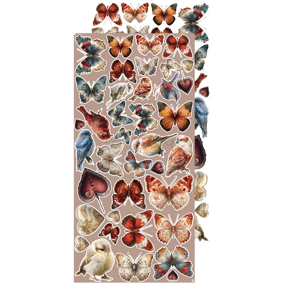 Zestaw dodatków do scrapbookingu - Craft o'clock - Timeless Grace - Flowers & More