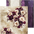 Zestaw papierów do scrapbookingu 20x20 - Craft o'clock - Plum & Caramel