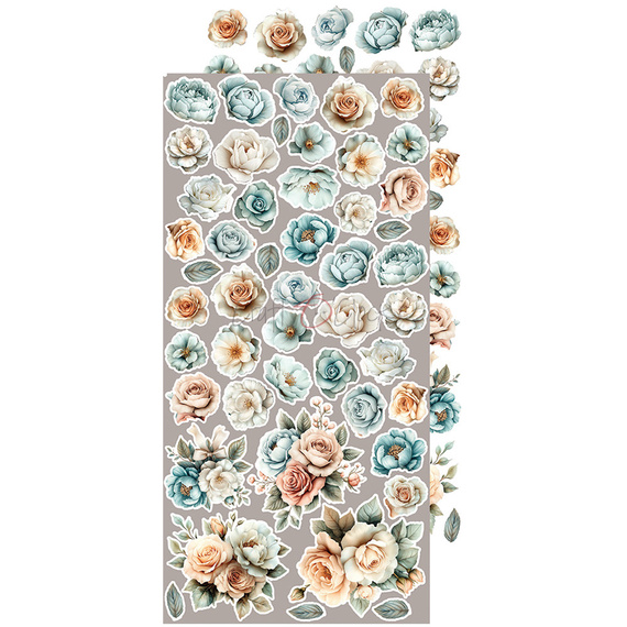 Zestaw dodatków do scrapbookingu - Craft o'clock - Sprites of Harmony - Flowers & More