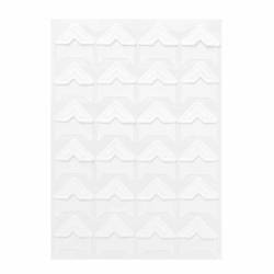 Samoprzylepne narożniki do zdjęć - DpCraft - białe 48szt
