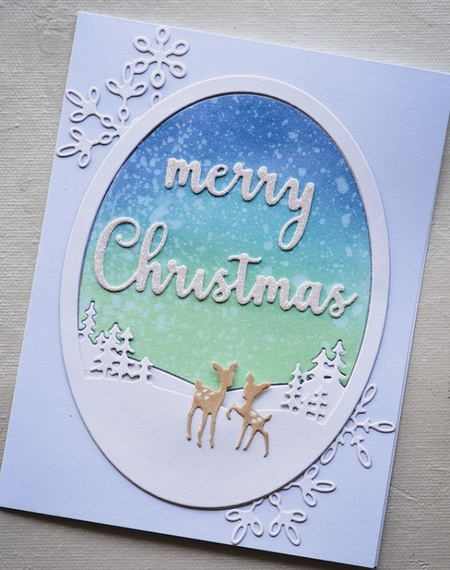 Wykrojnik - Memory Box - Gentle Valley Oval ramka