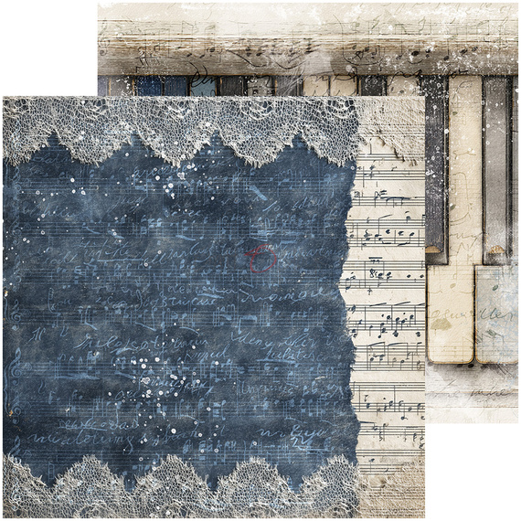 Zestaw papierów do scrapbookingu 20x20 - Craft o'clock - Melody of My Soul - BASIC