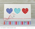 Stempel - My Favorite Things - Heart Art serca serduszka
