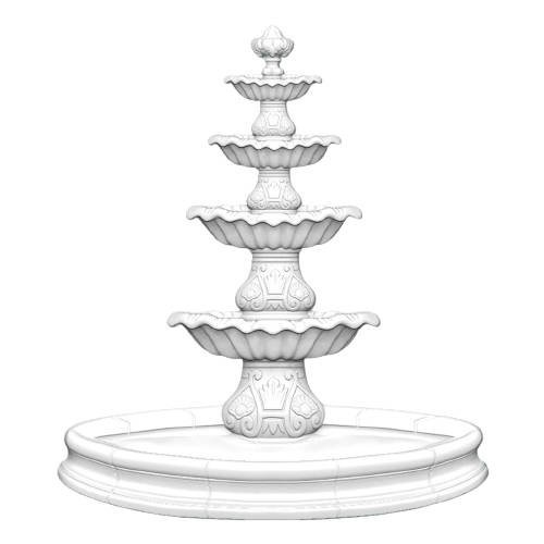 Foremka silikonowa - Prosvet - Fontanna XS