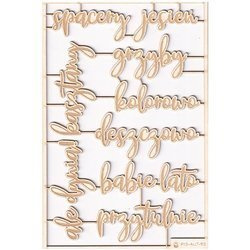 Zestaw tekturek The Four Seasons - Autumn 03, 9szt - P13