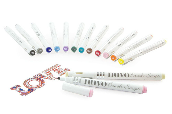 Markery do kolorowania i kaligrafii Tonic Nuvo - Essential Tones