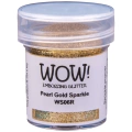 Puder do embossingu z brokatem - Wow! - Pearl Gold Sparkle