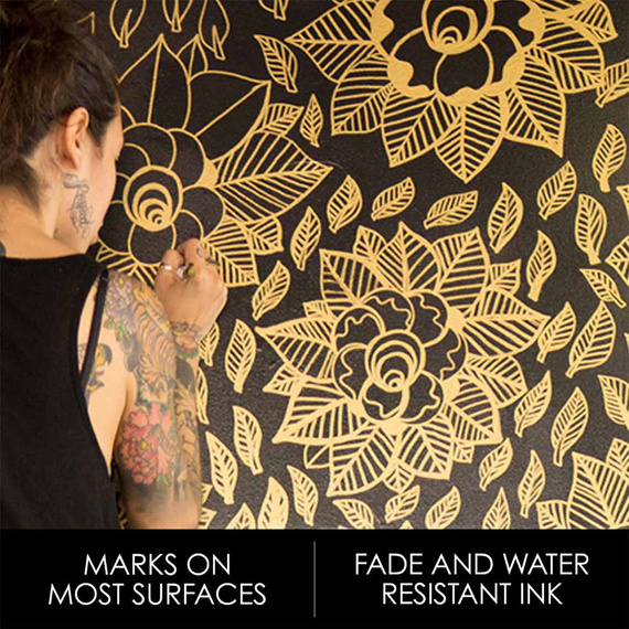 Markery metaliczne złoty, srebrny i miedziany - Sharpie