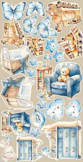 Boy & Toy - Craft o'clock - zestaw dodatków - miks