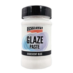 Pasta glaze opalizująca niebieska 100ml - Pentart