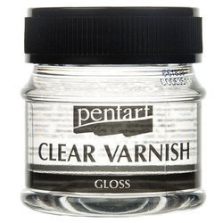 Lakier szybkoschnący Clear Varnish rozpuszczalnikowy połysk 50ml - Pentart