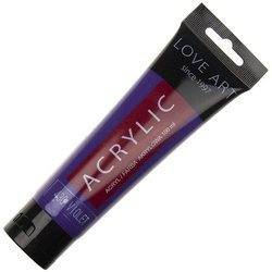 Farba akrylowa LOVEART 100ml - violet 430 - fioletowa