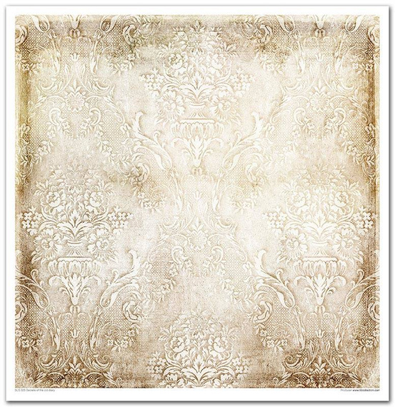 Zestaw papierów do scrapbookingu 30x30 - Secrets of the old diary vintage stare zdjęcia