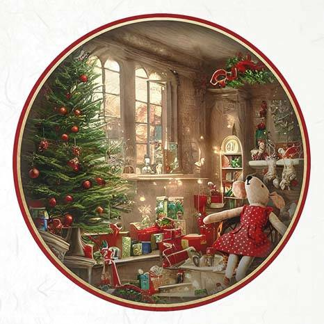 Zestaw papierów ryżowych - ITD RSM063 święta, zabawki, maskotki, misie