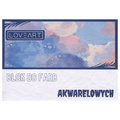 Farby akwarelowe Loveart 12x12ml, blok do farb, zestaw pędzli