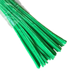 Druciki kreatywne jasna zieleń - ok. 50szt