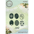 Stempel - Pisanki mini - zestaw 6szt - Agateria