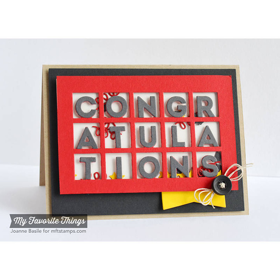 Wykrojnik - Die-namics - Centerpieces Congratulations