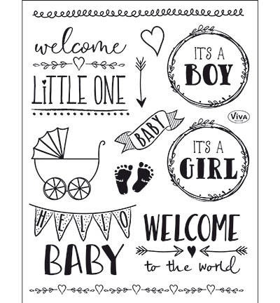 Stempel - Viva Decor - Hello Baby