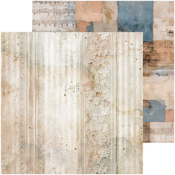 Zestaw papierów do scrapbookingu 20x20 - Craft o'clock - Timeless Grace mix