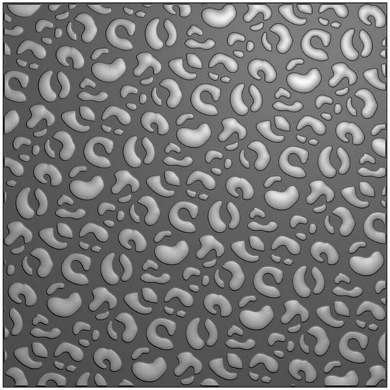 Folder do embossingu - Nellie's Choice - EF3D81 Leopard