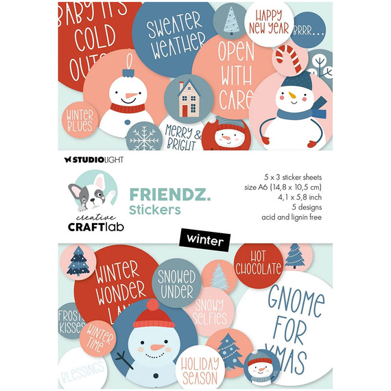 Naklejki papierowe - StudioLight - Winter