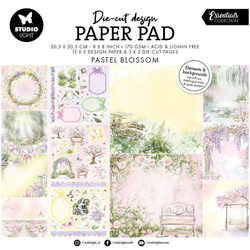 Zestaw papierów do scrapbookingu 20x20 - StudioLight - Pastel Blossom