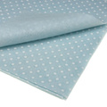 Filc 30x40cm jasny niebieski w białe kropki