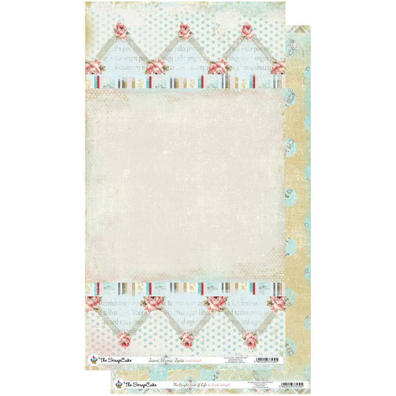 Papier do scrapbookingu 17x30 - The ScrapCake - Jasna Strona Życia - 05