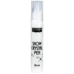 Pasta śniegowa z brokatem Snow Crystal Pen 30ml pisak - Pentart