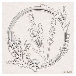 Tekturka - Lavender Mist - frame 02 - ramka 02 - Scrapiniec