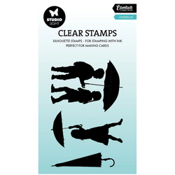 Stempel przezroczysty - StudioLight - Umbrella parasol dzieci pod parasolką