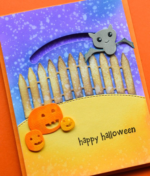 Wykrojnik - Poppystamps - Doodle Jack o Lanterns - dynie
