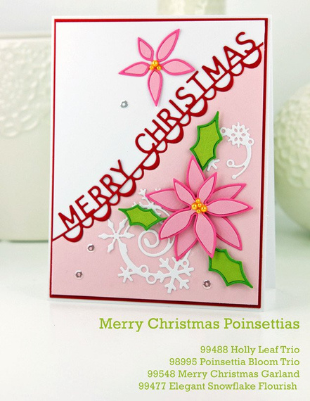 Wykrojnik - Memory Box - Merry Christmas Garland