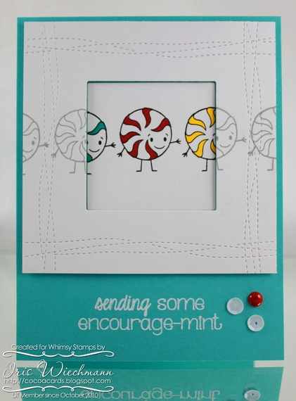 Stempel - Whimsy Stamps - Punny Messages - gry słowne, para młoda, słonik, wieloryby